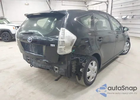 2012 Toyota Prius V Three z USA, uszkodzony, nr VIN JTDZN3EU9C3046077